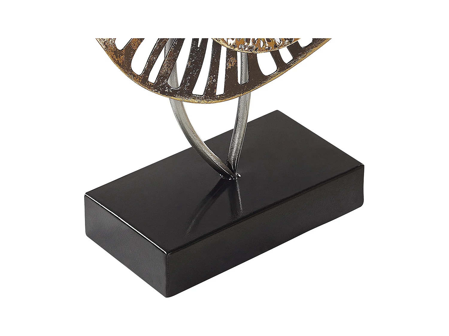 Dekofigur URANIUM Metall Silber