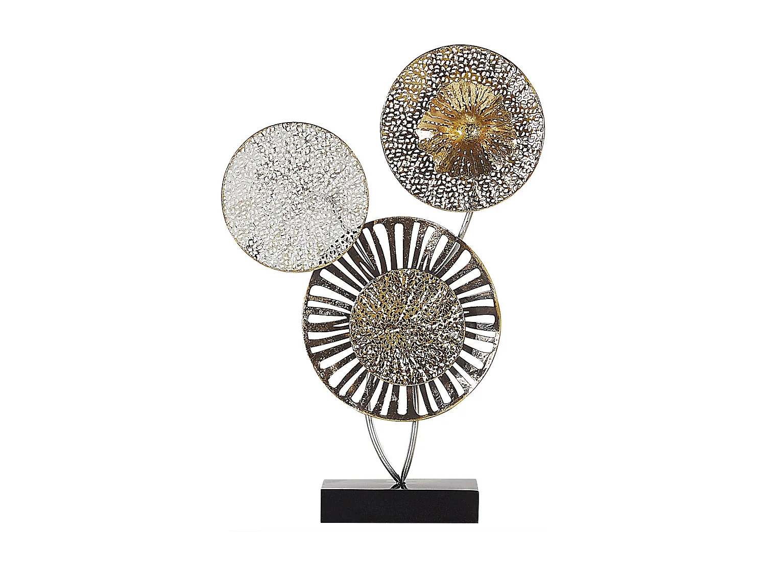 Decoratief accessoire URANIUM Metaal Zilver