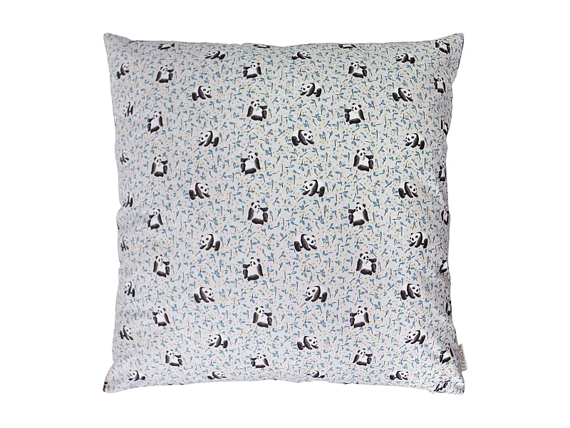 Housse de coussin 70x70 cm TAO gris Perle