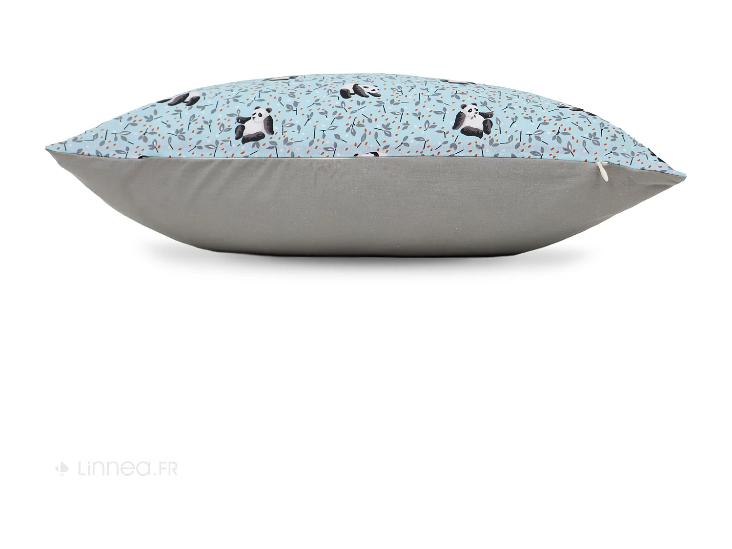 Housse de coussin 50x50 cm TAO bleu Céladon