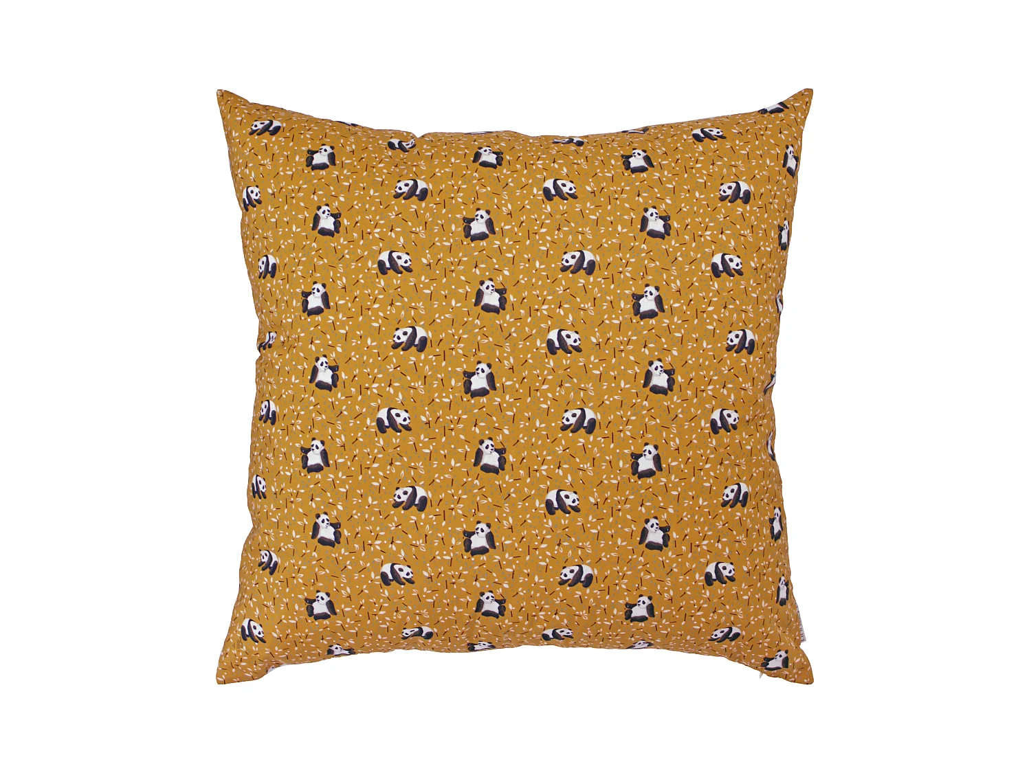 Housse de coussin 70x70 cm TAO marron Cacahuète