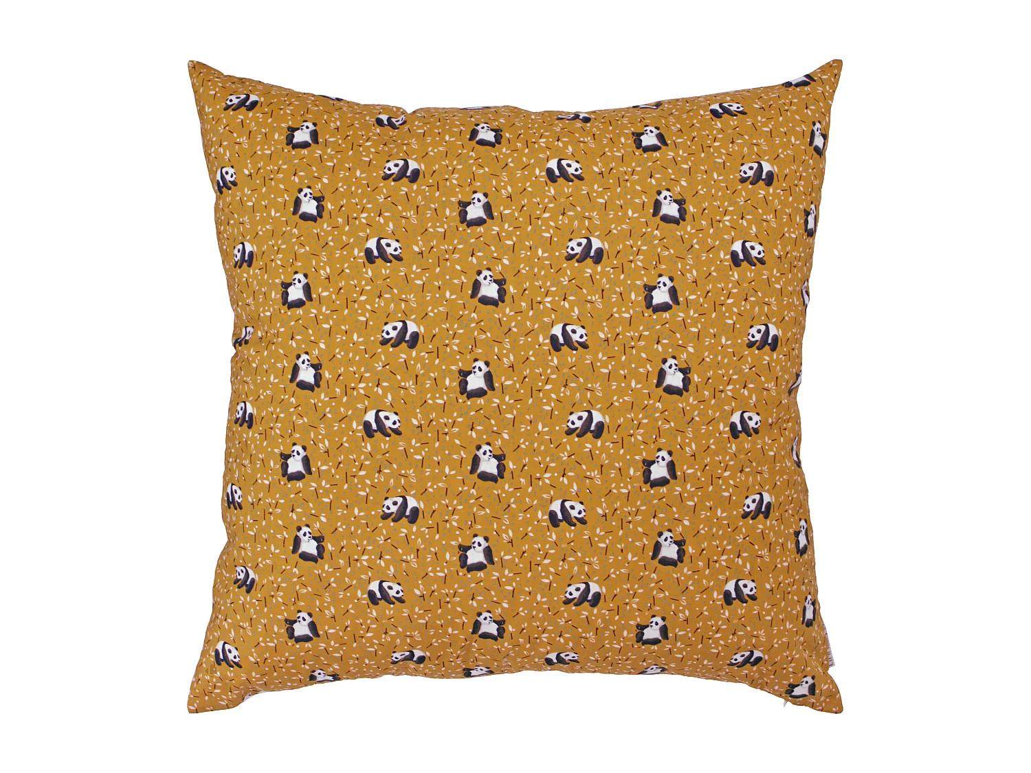 Housse de coussin 70x70 cm TAO marron Cacahuète