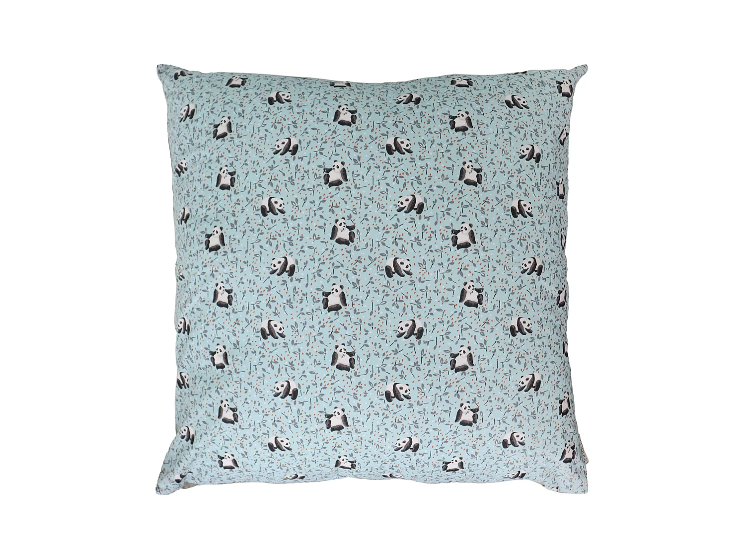 Housse de coussin 70x70 cm TAO bleu Céladon