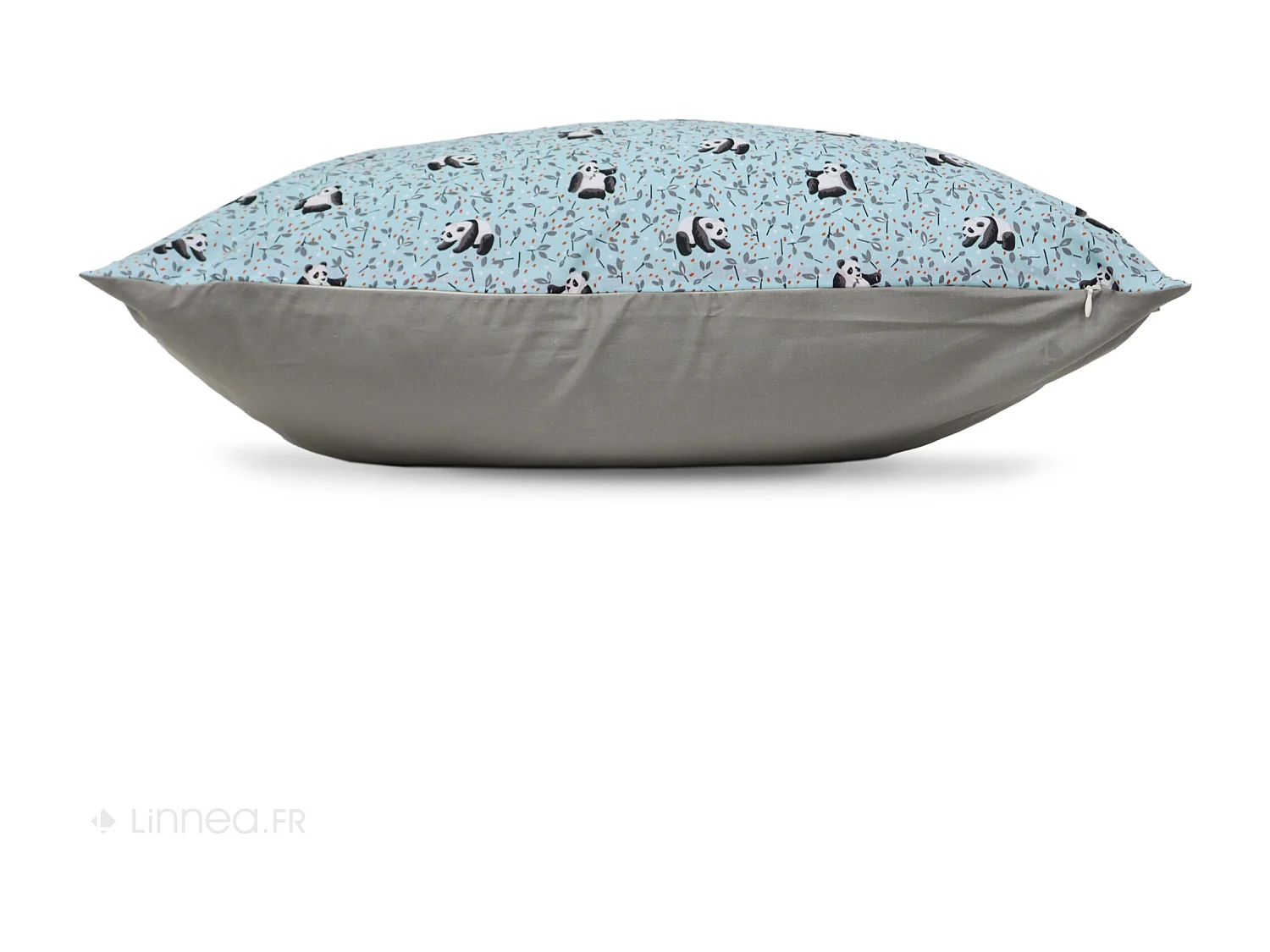 Housse de coussin 70x70 cm TAO bleu Céladon