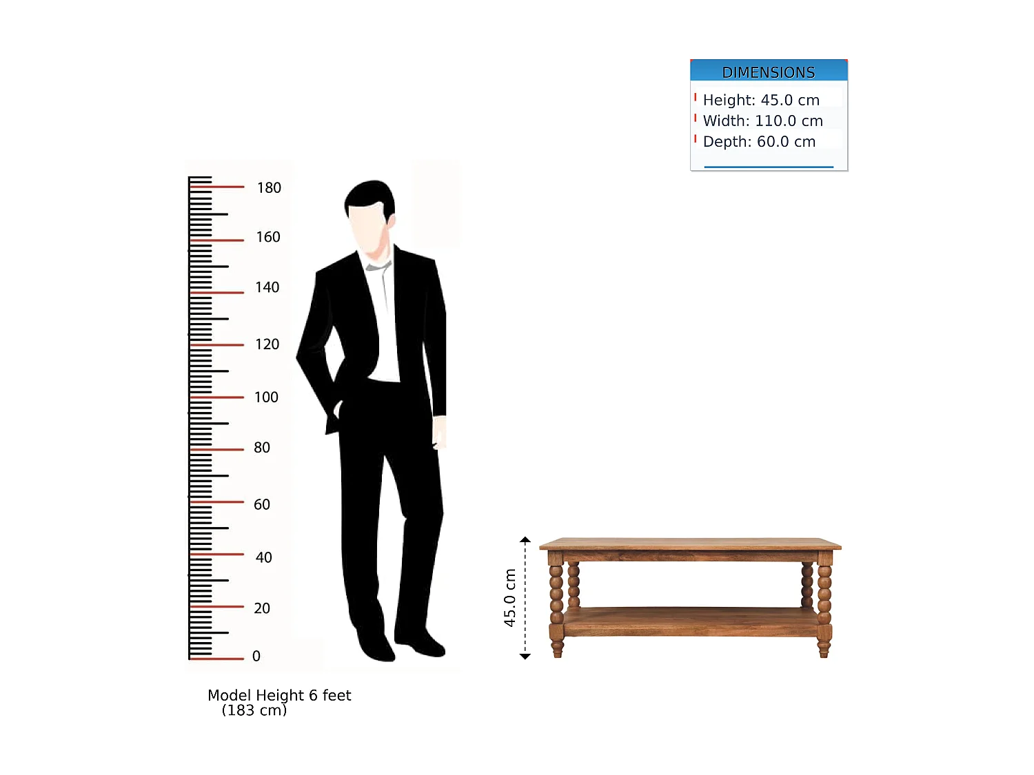 Artisan Furniture Barley Table basse Twist