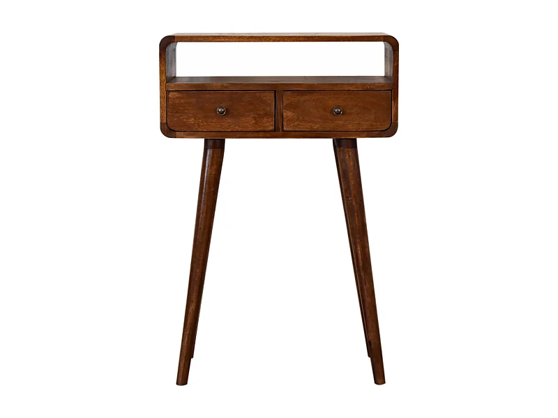 Artisan Furniture Mini console en châtaignier