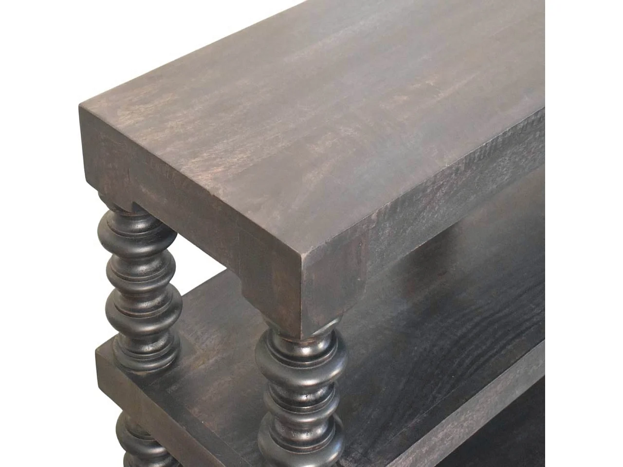 Artisan Furniture Spindle Console d'étagère en frêne carbone