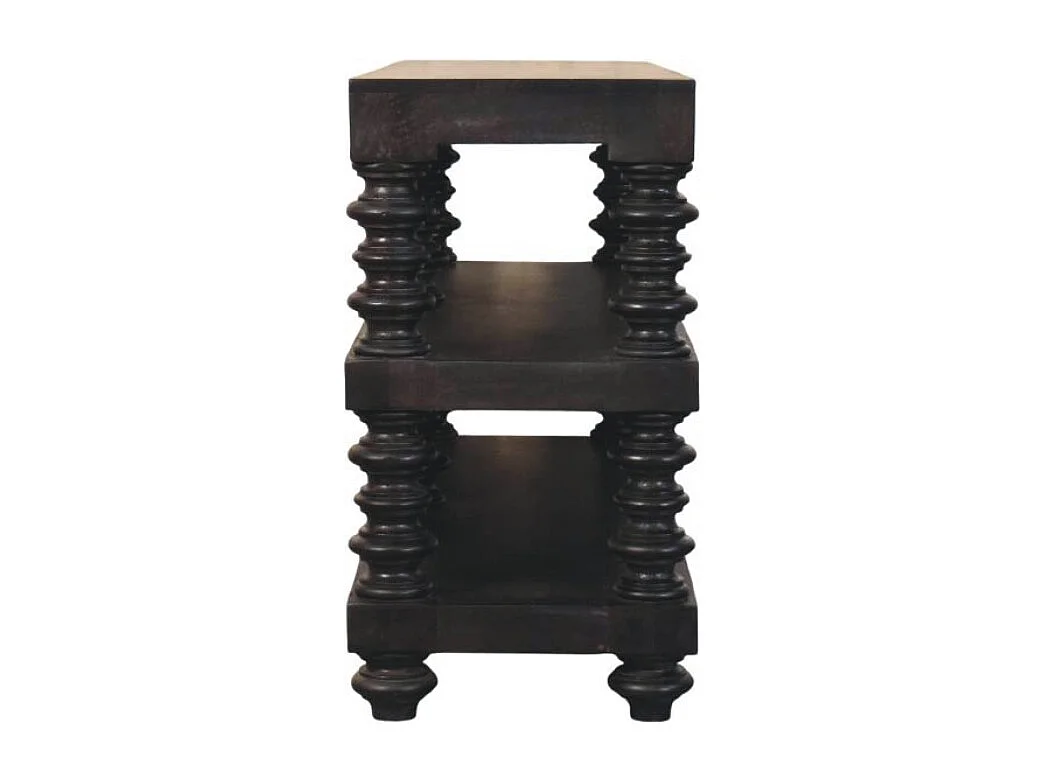 Artisan Furniture Spindle Console d'étagère en frêne carbone
