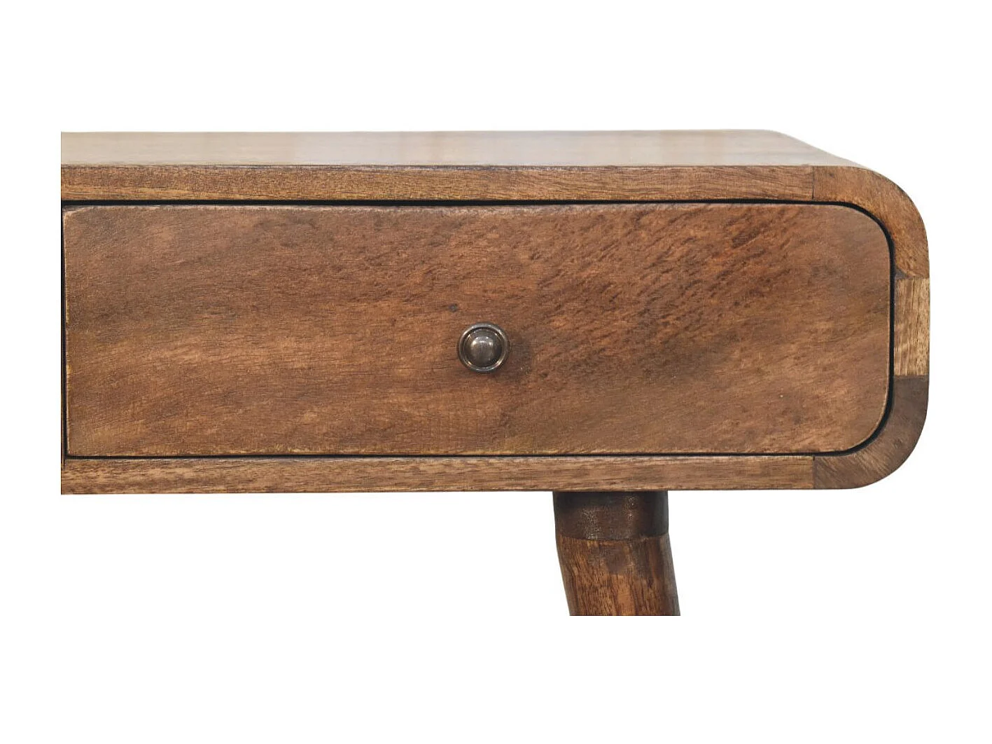 Artisan Furniture Table console classique grise aux angles arrondis