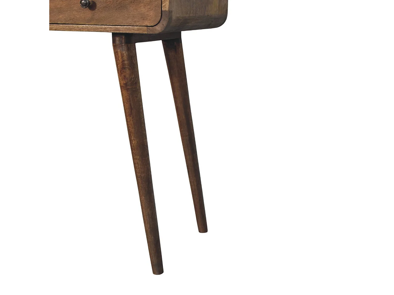 Artisan Furniture Table console classique grise aux angles arrondis