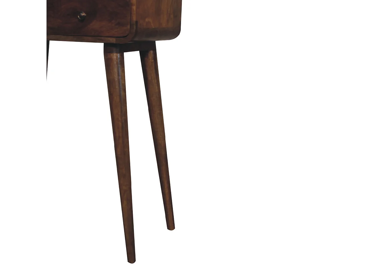 Artisan Furniture Mini console incurvée gris délavé