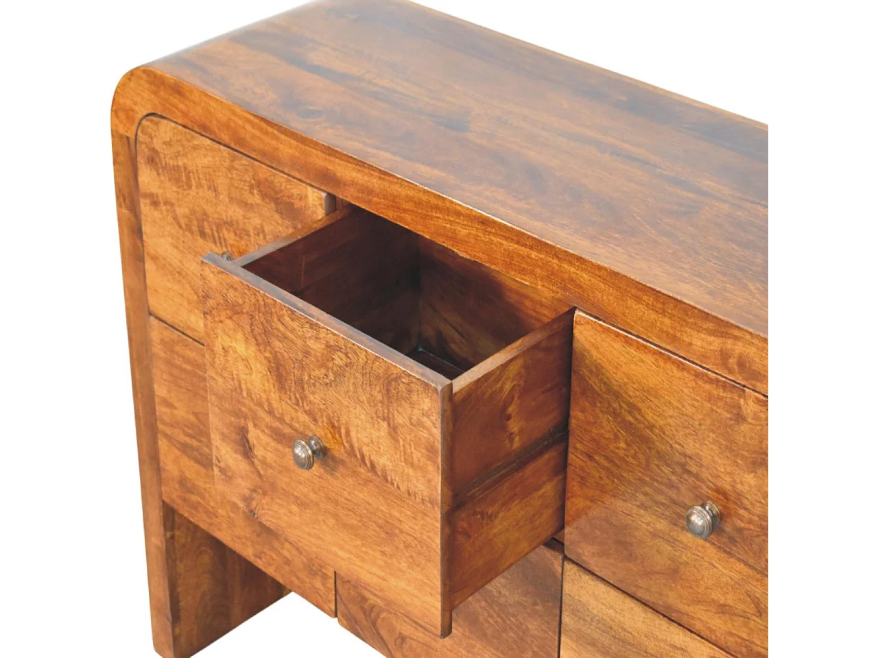 Artisan Furniture Darcy Commode à 3 tiroirs en finition châtaignier