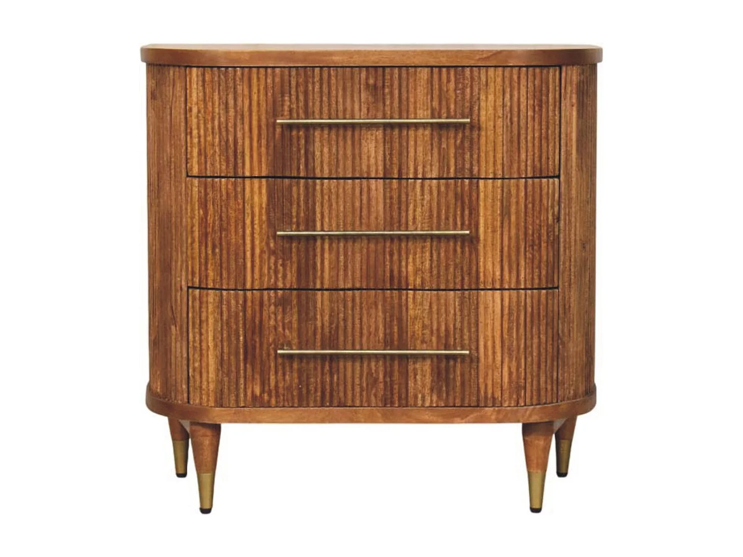 Artisan Furniture Emerson Kommode mit 3 Schubladen mit Rillen