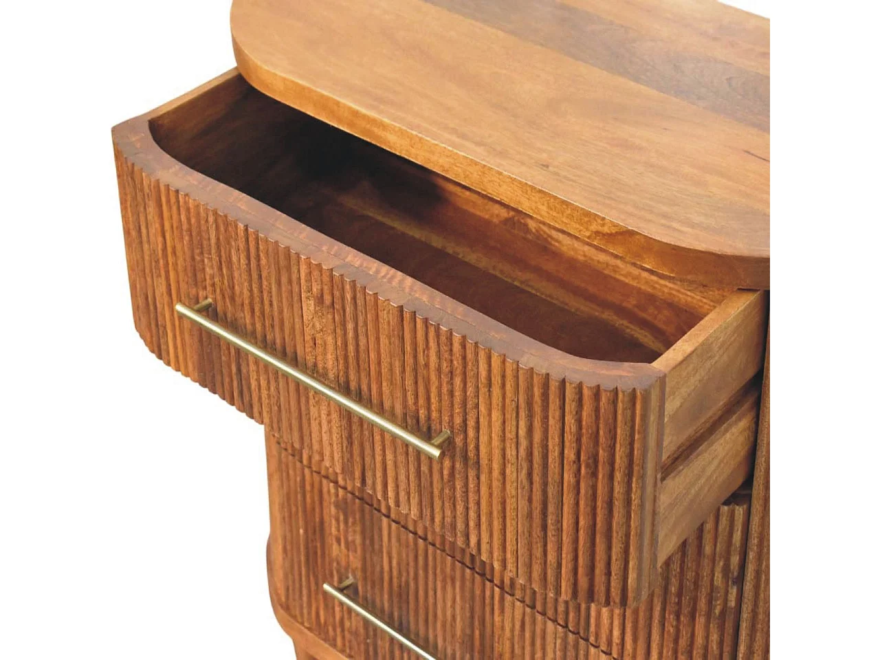 Artisan Furniture Emerson Kommode mit 3 Schubladen mit Rillen