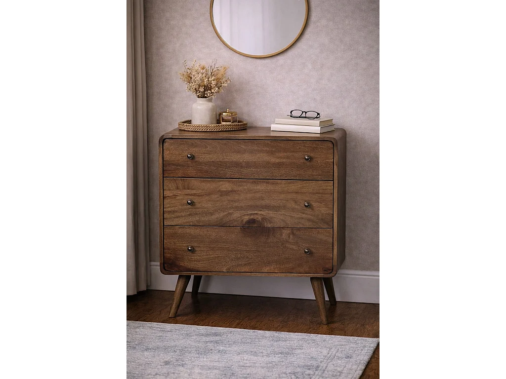Artisan Furniture Commode à 3 tiroirs Curve Edge