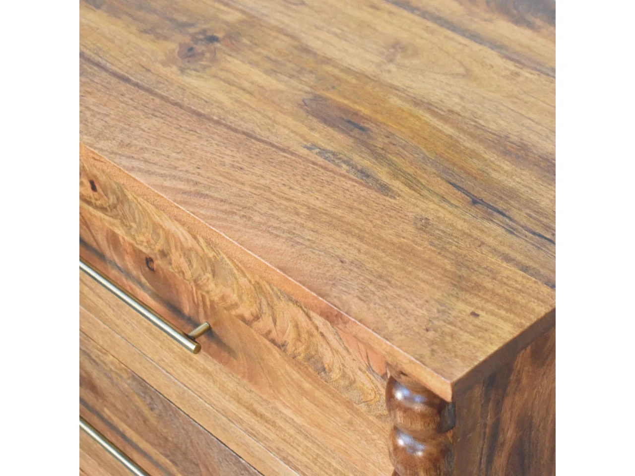 Artisan Furniture Spindle Commode à 3 tiroirs