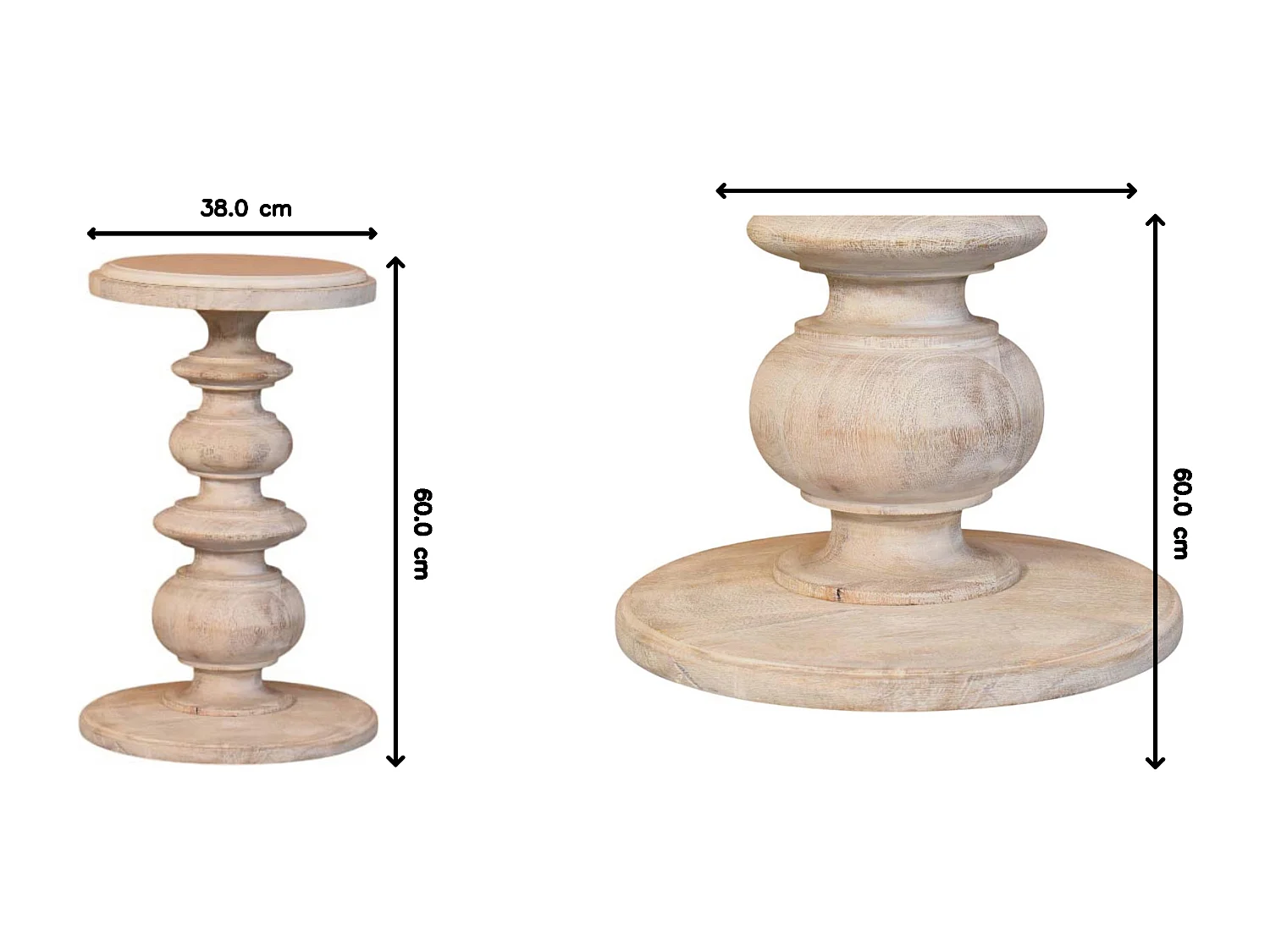 Artisan Furniture Bellis Table d'appoint en marbre