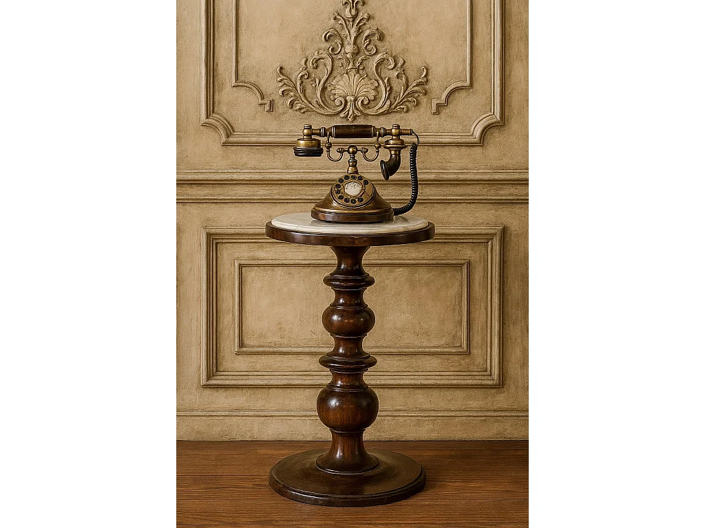 Artisan Furniture Bellmont Table d'appoint avec plateau en marbre