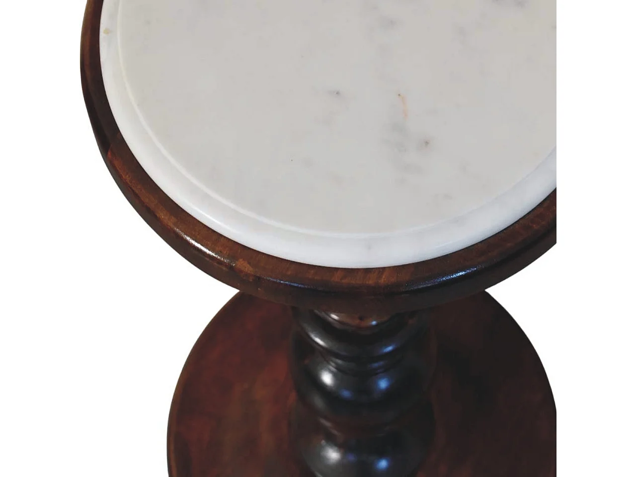 Artisan Furniture Bellmont Table d'appoint avec plateau en marbre