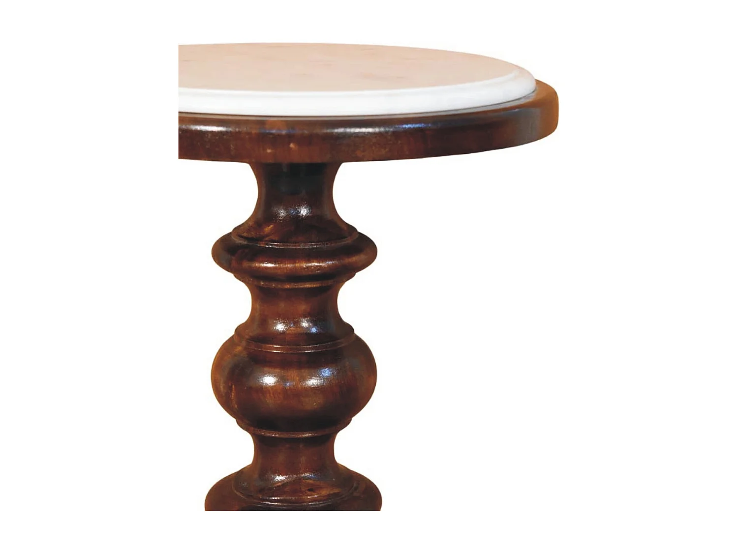 Artisan Furniture Bellmont Table d'appoint avec plateau en marbre
