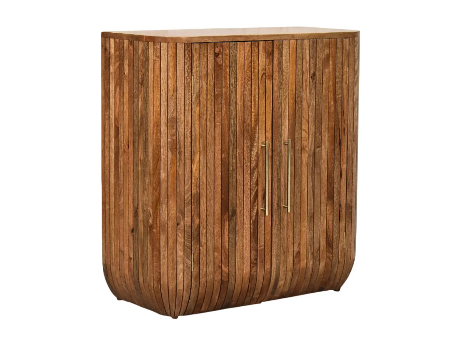 Artisan Furniture Fluted Zakrzywiona szafka