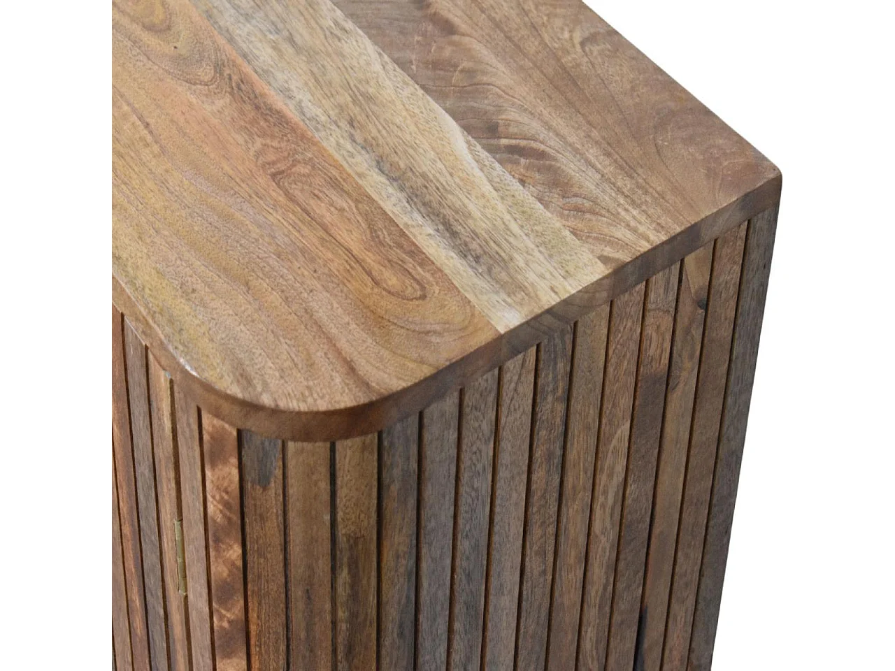 Artisan Furniture Fluted Zakrzywiona szafka