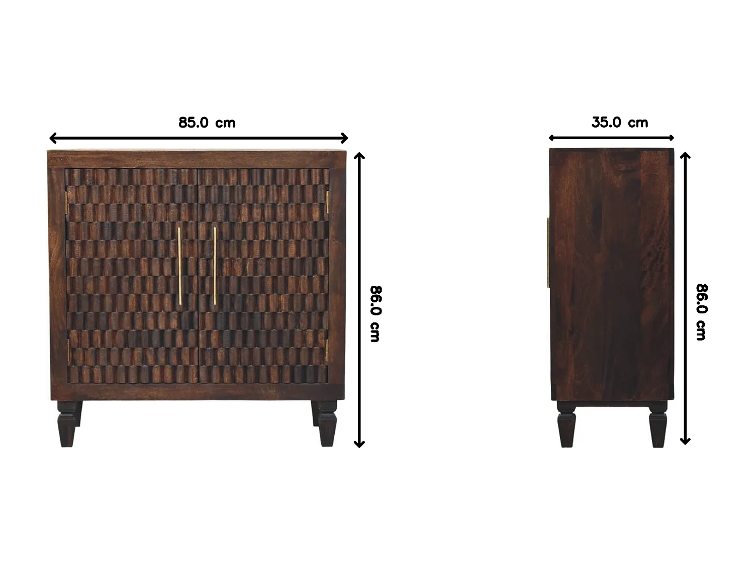 Artisan Furniture Vesta Szafka z fakturą