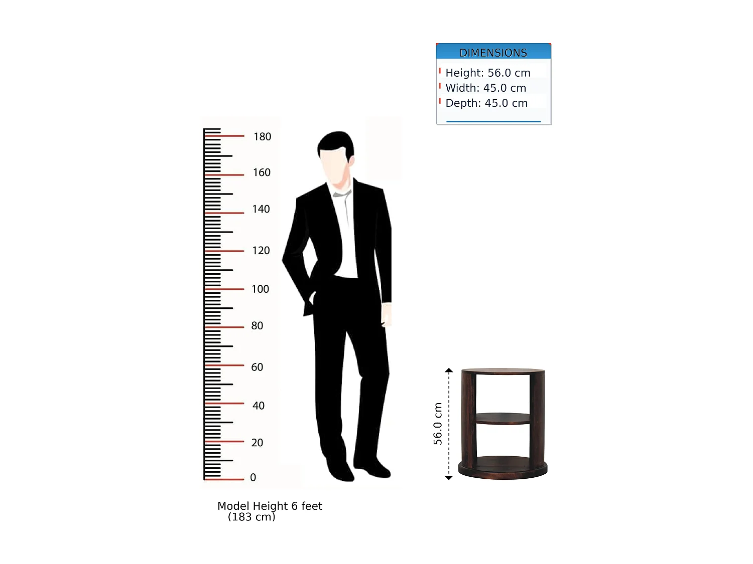 Artisan Furniture Ventura Table d'appoint