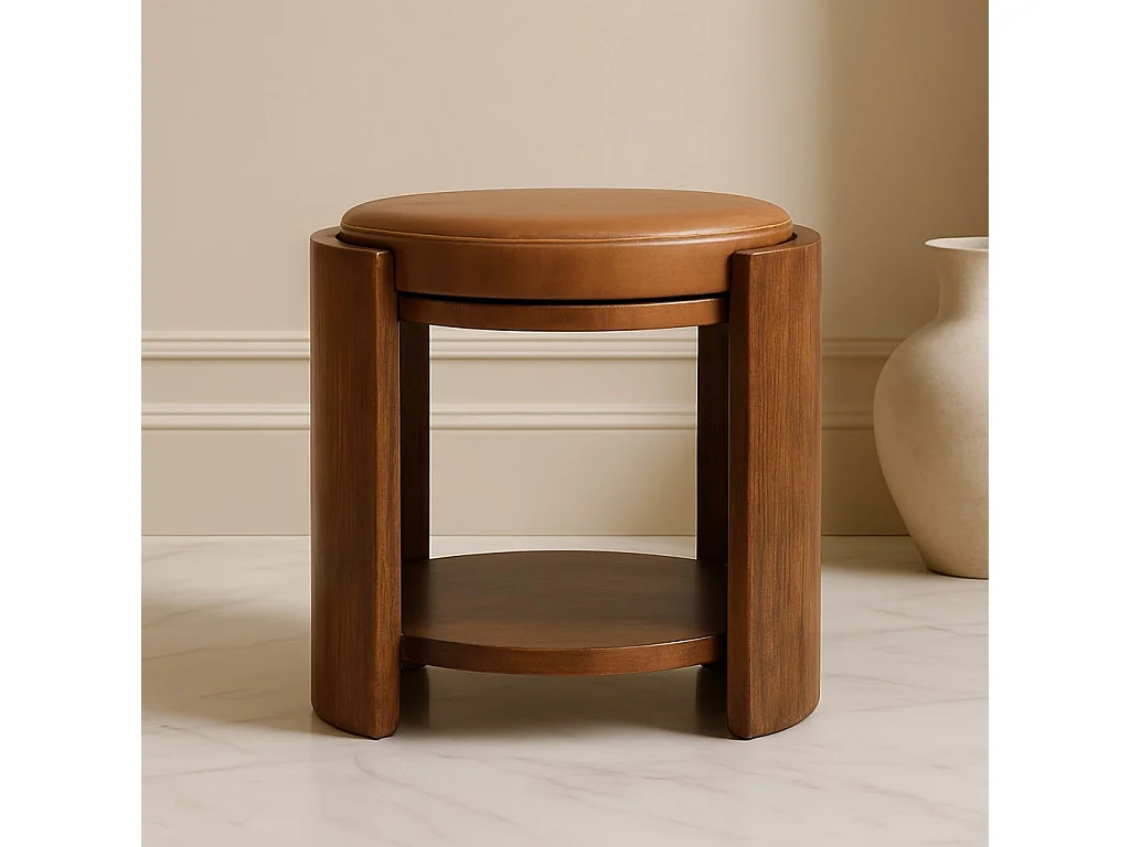 Artisan Furniture Savoy Leren kruk