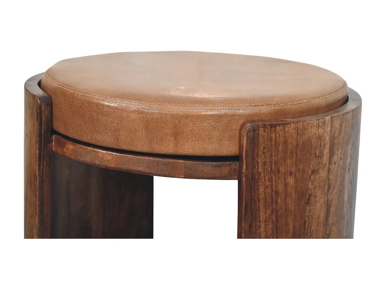 Artisan Furniture Savoy Leren kruk