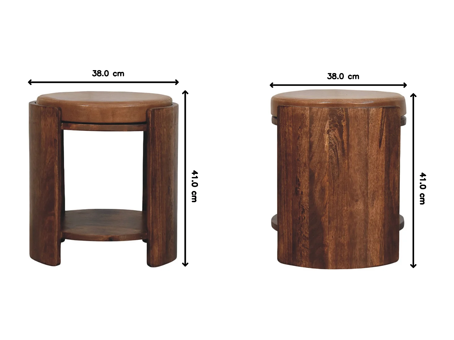 Artisan Furniture Savoy Leren kruk