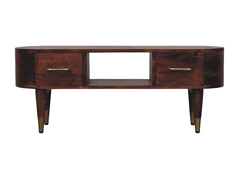 Artisan Furniture Valenza Console multimédia incurvée