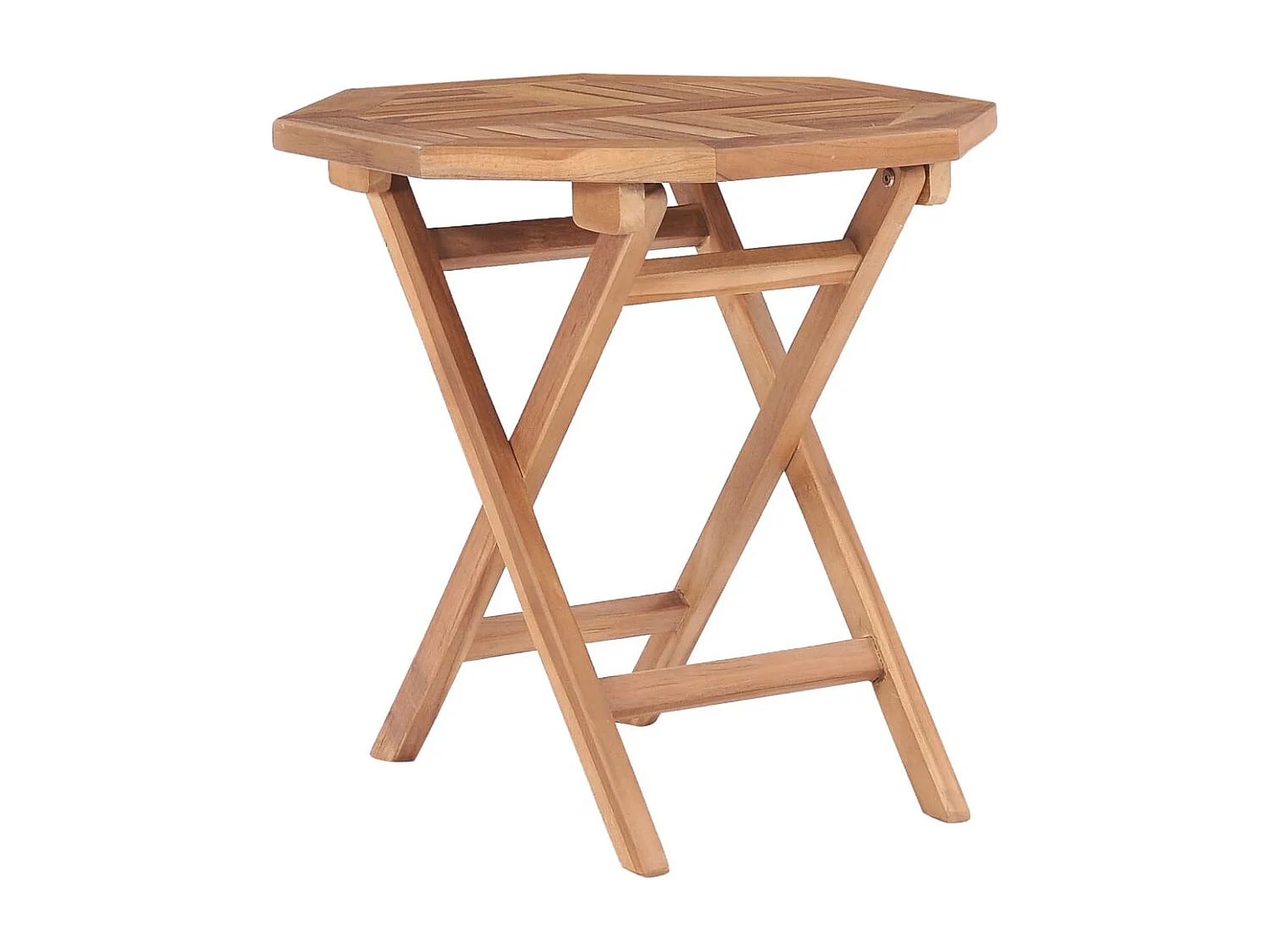 Table pliable de jardin 45x45x45 Bois de teck solide