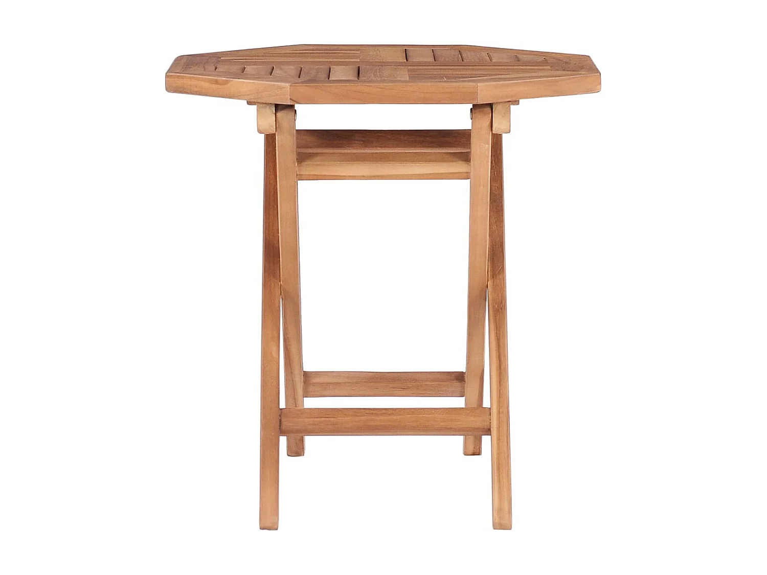 Table pliable de jardin 45x45x45 Bois de teck solide