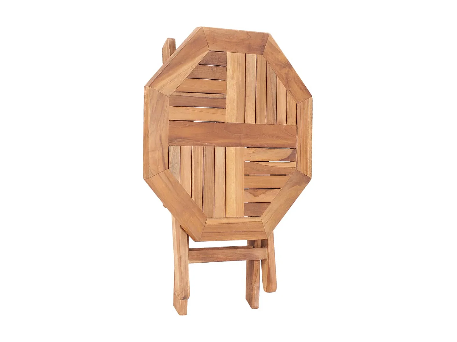 Table pliable de jardin 45x45x45 Bois de teck solide