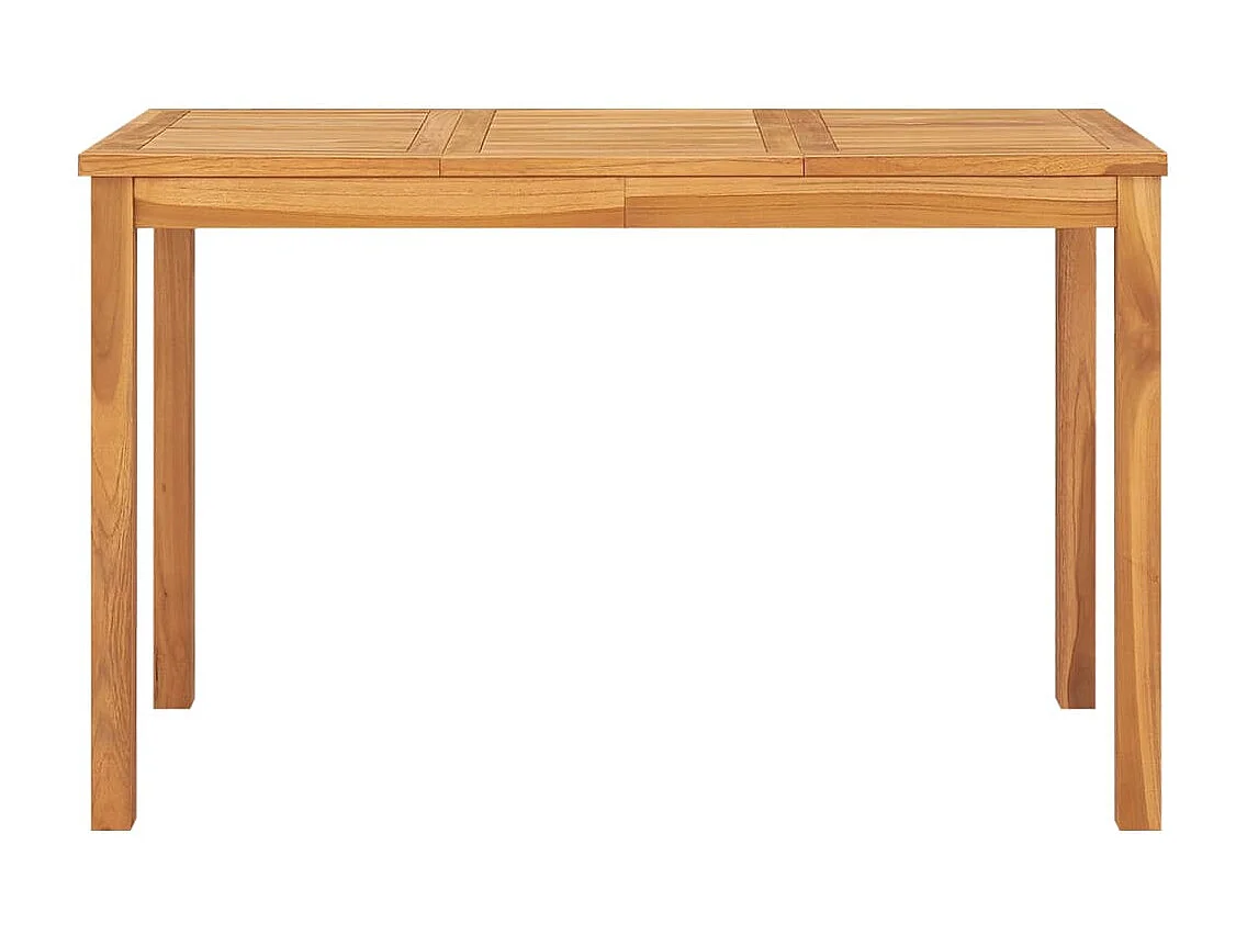 Table à dîner de jardin 120x70x77 Bois de teck solide