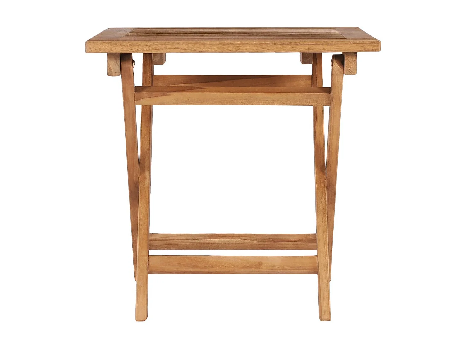 Table pliable de jardin 45x45x45 Bois de teck solide 2