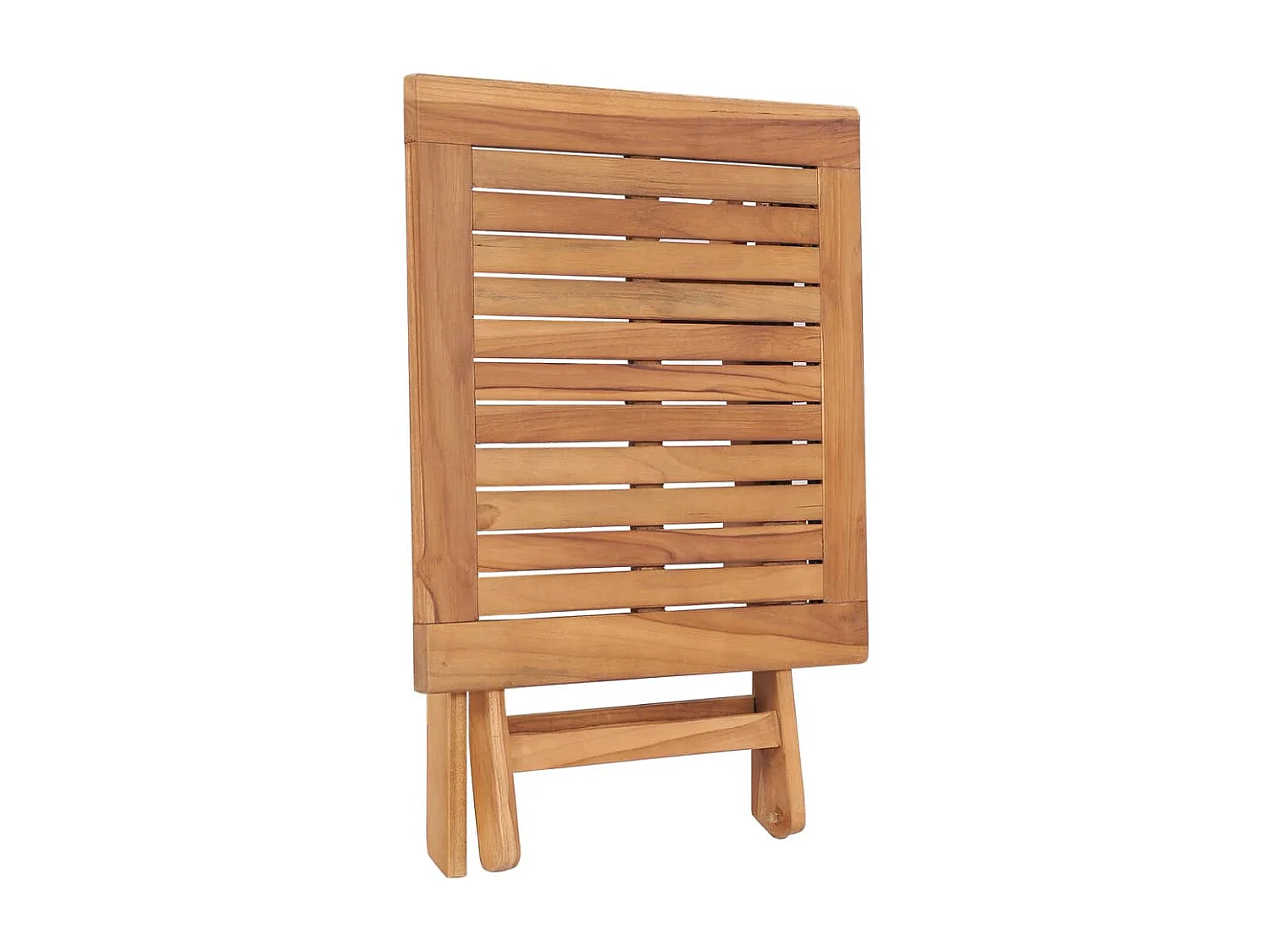Table pliable de jardin 45x45x45 Bois de teck solide 2