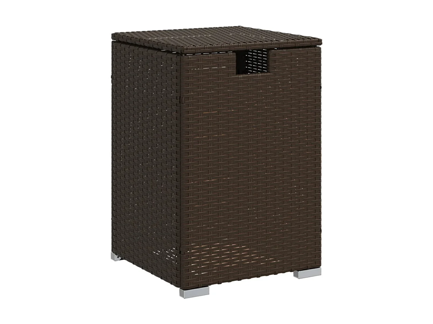 Table de couverture de bouteille de propane marron 40x40x60