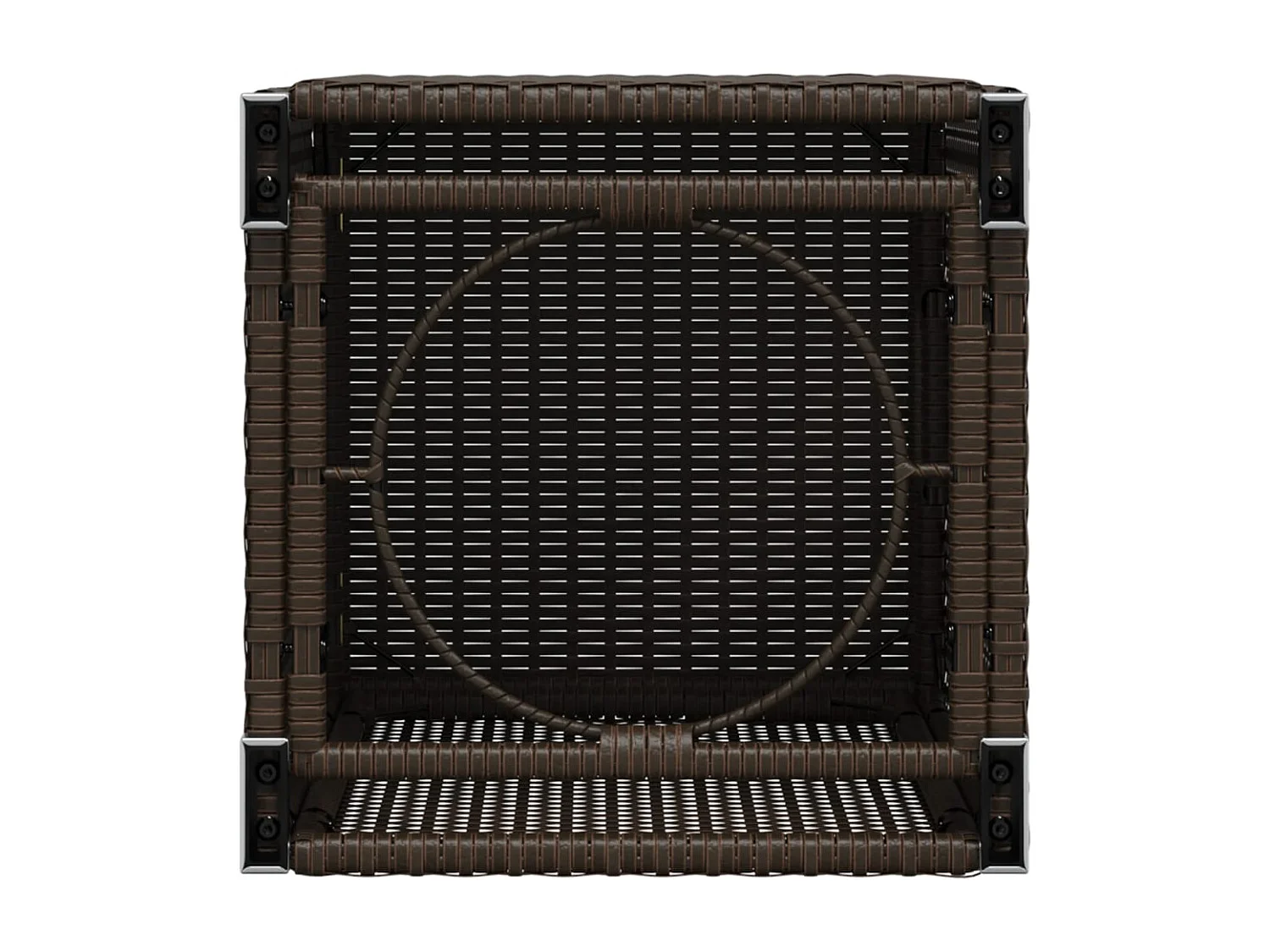 Table de couverture de bouteille de propane marron 40x40x60