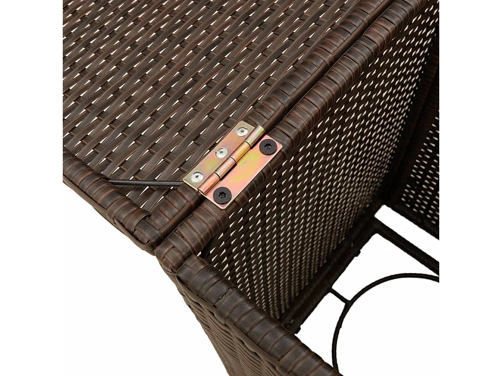 Table de couverture de bouteille de propane marron 40x40x60