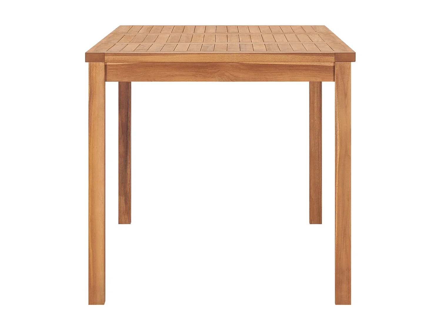 Table à dîner de jardin 140x80x77 Bois de teck solide