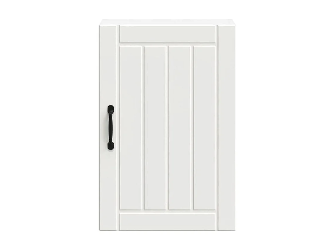 Armoire murale de cuisine Lucca blanc bois d'ingénierie