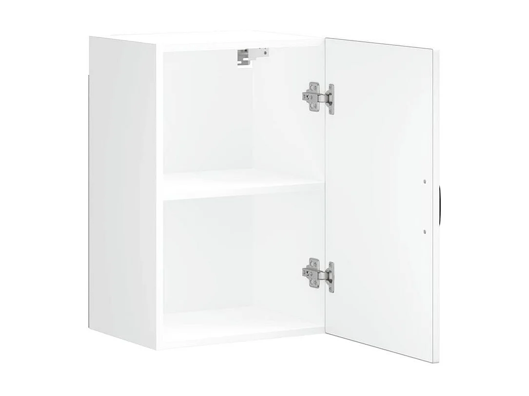 Armoire murale de cuisine Lucca blanc bois d'ingénierie