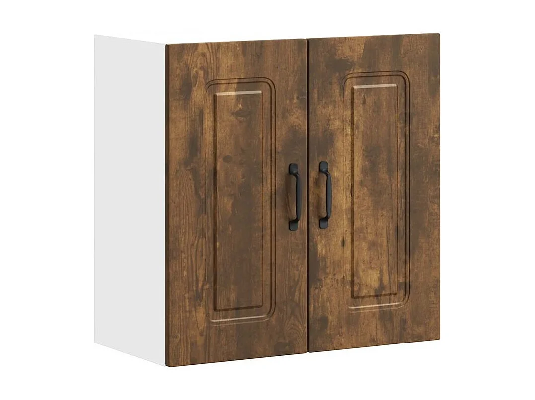 Armoire murale de cuisine Kalmar chêne fumé bois d'ingénierie