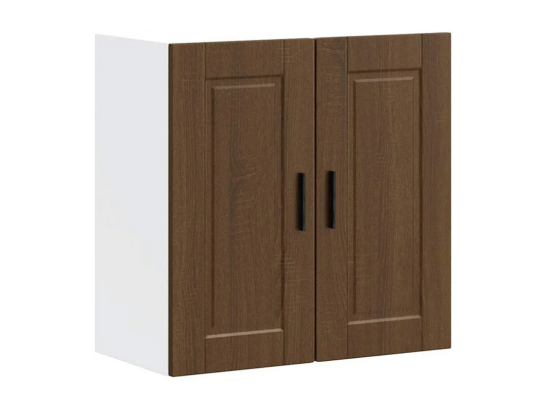 Armoire murale de cuisine Porto chêne marron bois d'ingénierie