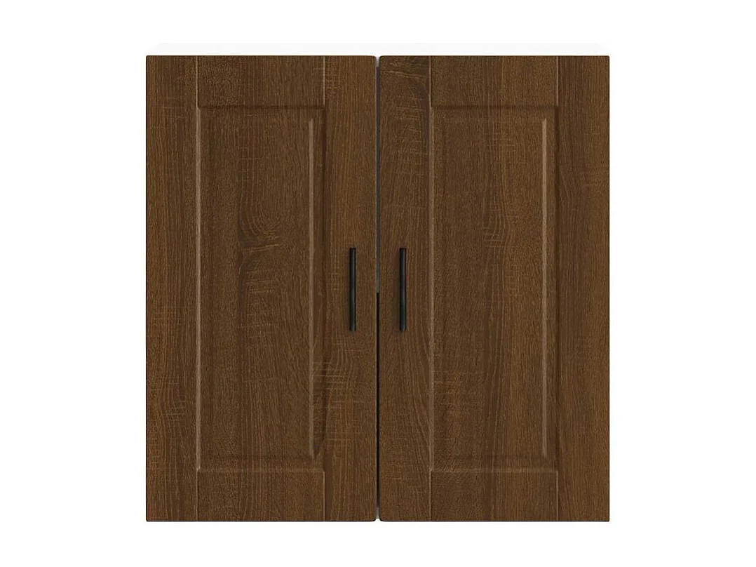 Armoire murale de cuisine Porto chêne marron bois d'ingénierie