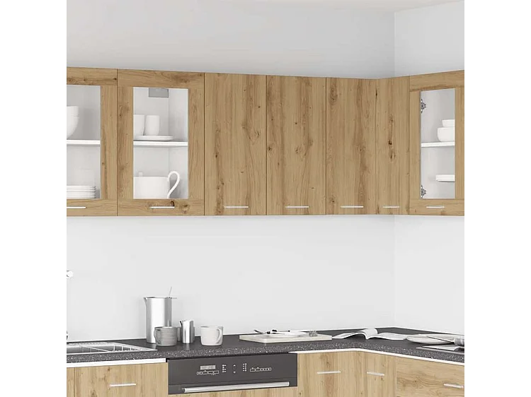 Armoire murale de cuisine chêne artisanal 60x31x60