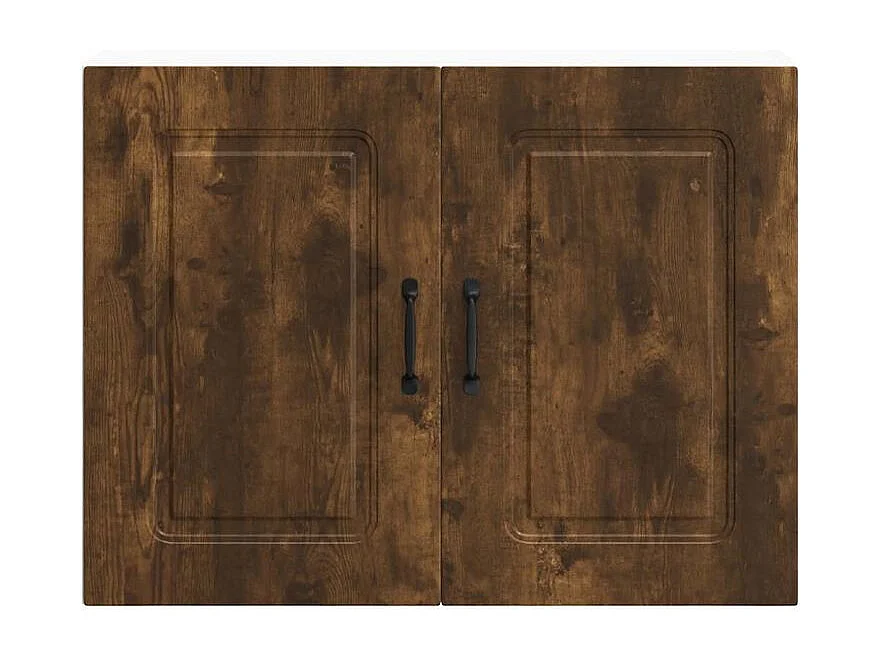 Armoire murale de cuisine Kalmar chêne fumé bois d'ingénierie