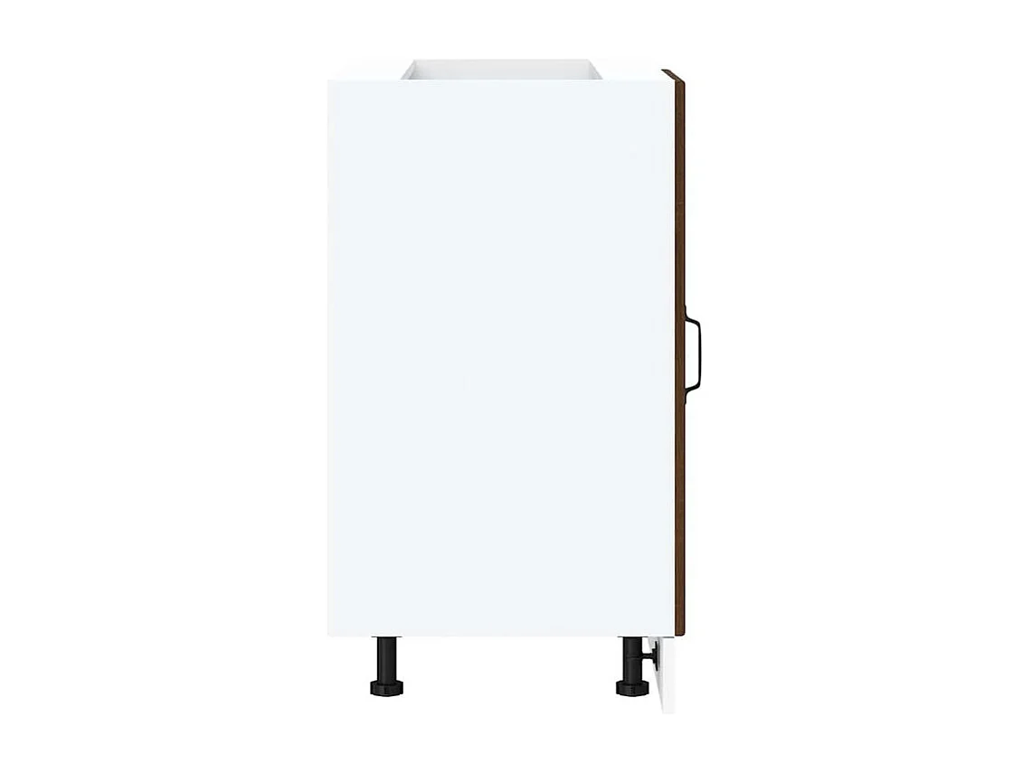 Armoire de cuisine Porto chêne marron bois d'ingénierie